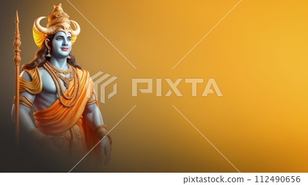 Ram Navami: celebrating the divine birth of lord rama, a joyous occasion of spiritual reverence, cultural traditions, and communal festivities, honoring the auspicious ninth day in the hindu calendar. 112490656