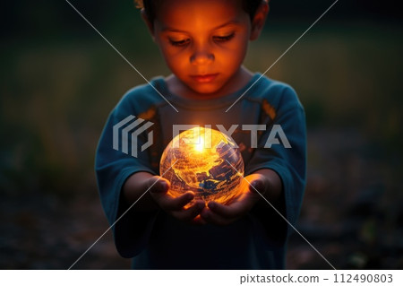 Earth hour: a global call to action for environmental awareness, unity, and energy conservation, symbolizing a collective commitment to a sustainable and eco-friendly future for our planet. Earth hour: a global call to action for environmental awareness, unity, and energy conservation, symbolizing a collective commitment to a sustainable and eco-friendly future for our planet. 112490803