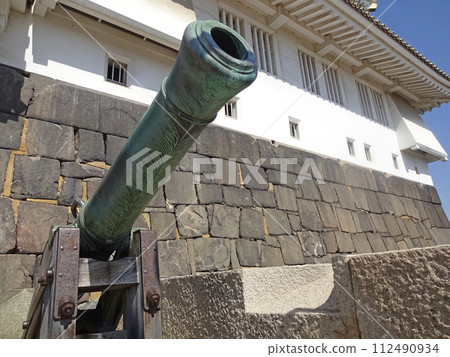 Osaka Castle tower signal gun Osaka Castle tower signal gun 112490934