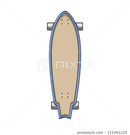 emblem skate board cartoon vector illustration emblem skate board cartoon vector illustration 112491229