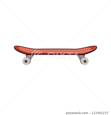 print skate board cartoon vector illustration print skate board cartoon vector illustration 112491237