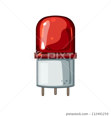 siren siren cartoon vector illustration 112491259