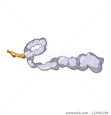 take rocket launch smoke cartoon vector illustration take rocket launch smoke cartoon vector illustration 112491289