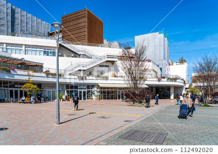 [神奈川縣] 辻堂站週邊的街道，藍天美麗 112492020