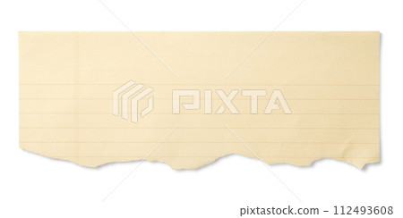 texture of torn notebook fragments 112493608