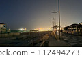 Asian sea coast at night 03 112494273
