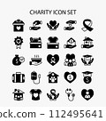 Charity icon set Charity icon set 112495641