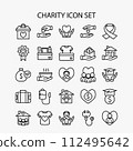 Charity icon set Charity icon set 112495642