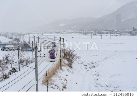 東北新幹線鐵道雪景雪國旅行 東北新幹線鐵道雪景雪國旅行 112496016