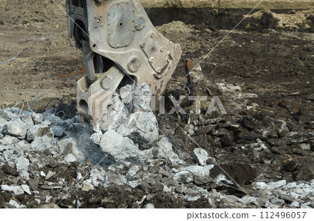拆除工作現場破碎機破碎機 112496057