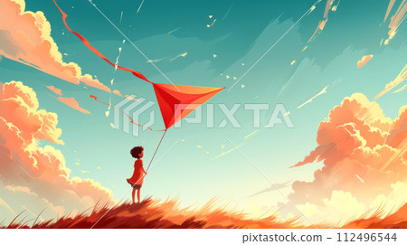 放風箏的孩子 112496544