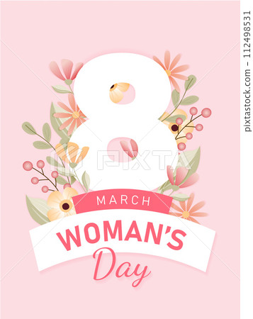 Women day. beautiful flower. Female mental health, blooming brain, positive mind. Self care, love, wellbeing. Women day art vector illustration Women day. beautiful flower. Female mental health, blooming brain, positive mind. Self care, love, wellbeing. Women day art vector illustration 112498531