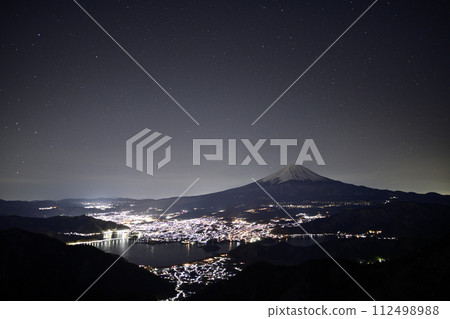 View of Lake Kawaguchi from Fujiyama Twin Terrace <Shindo Pass> View of Lake Kawaguchi from Fujiyama Twin Terrace <Shindo Pass> 112498988