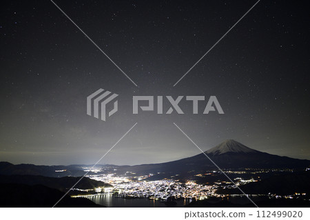 View of Lake Kawaguchi from Fujiyama Twin Terrace <Shindo Pass> View of Lake Kawaguchi from Fujiyama Twin Terrace <Shindo Pass> 112499020