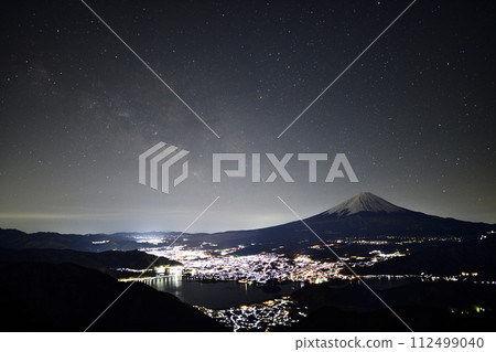 View of Lake Kawaguchi from Fujiyama Twin Terrace <Shindo Pass> View of Lake Kawaguchi from Fujiyama Twin Terrace <Shindo Pass> 112499040