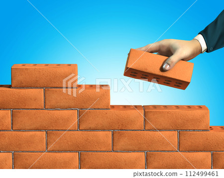 Wall building Wall building 112499461