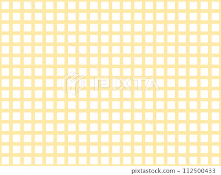 可愛的網格背景黃色 112500433