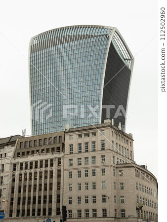 Architectural design of The modern 20 (Walkie-Talkie) and Different building. Architectural design of The modern 20 (Walkie-Talkie) and Different building. 112502960