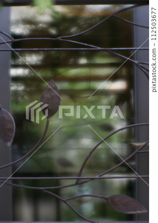 window glass decoration window glass decoration 112503677