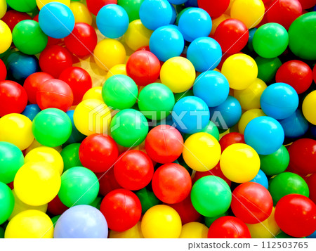 Colorful ball pool Colorful ball pool 112503765