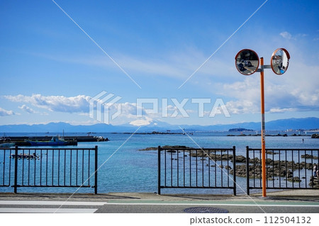 從熊野神社入口到參道的真瀨海岸景色 從熊野神社入口到參道的真瀨海岸景色 112504132