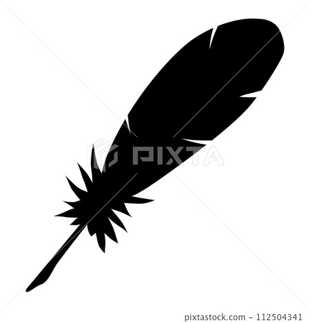 quill silhouette quill silhouette 112504341