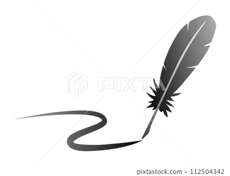 Feather pen Feather pen 112504342