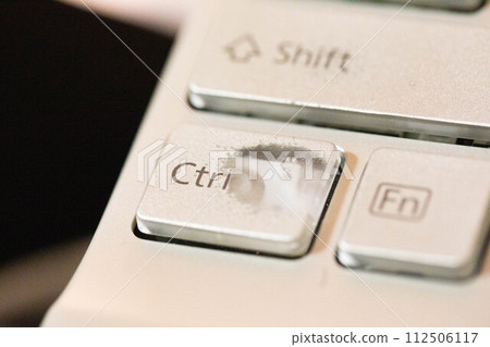 worn out computer keyboard worn out computer keyboard 112506117