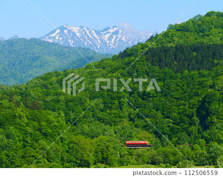 蘆別山、根室本線停產區間 Kiha 40 JNR 標準色 112506559