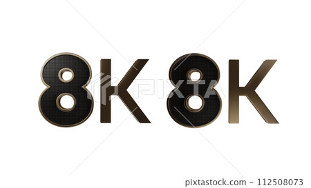 3 render Gold 8k logo with shiny reflection with alpha channel 3 render Gold 8k logo with shiny reflection with alpha channel 112508073