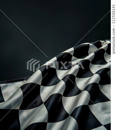 Checkered flag, racing, start, finish concept Checkered flag, racing, start, finish concept 112508141