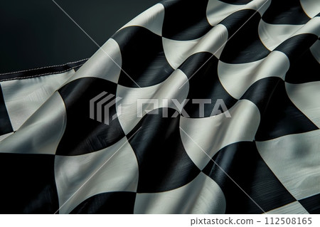 Checkered flag, racing, start, finish concept Checkered flag, racing, start, finish concept 112508165