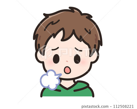 一個疲憊的年輕人的插圖 112508221