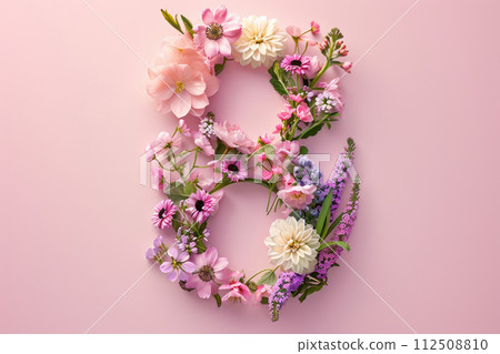 Flowers for International woman's day 8th of March Flowers for International woman's day 8th of March 112508810