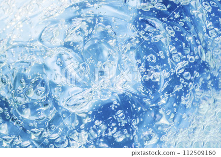 The texture of a transparent gel. 112509160