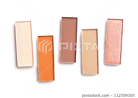 Eye shadow isolated on white background Eye shadow isolated on white background 112509165