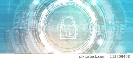 Cyber security and information or network protection. Future cyber technology web services for business and internet project 112509408