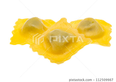 ravioli isolated ravioli isolated 112509987