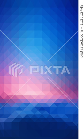 Vector Low poly abstract blue and purple background, trendy, geometric, business luxury polygonal wallpaper Vector Low poly abstract blue and purple background, trendy, geometric, business luxury polygonal wallpaper 112512448