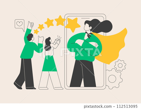 Personal branding abstract concept vector illustration. Personal branding abstract concept vector illustration. 112513095