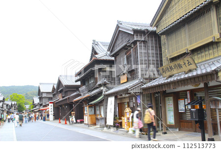 繁華的大原町街（伊勢街） / 三重縣伊勢市宇治今池町 112513773