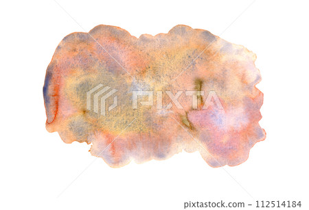 Artistic red, blue and green gradient textured watercolor stain. Abstract bright creative watercolour shape for decoration, nature sky concept, banner design Artistic red, blue and green gradient textured watercolor stain. Abstract bright creative watercolour shape for decoration, nature sky concept, banner design 112514184