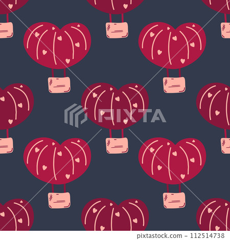 Seamless pink pattern for Valentines Day Seamless pink pattern for Valentines Day 112514738
