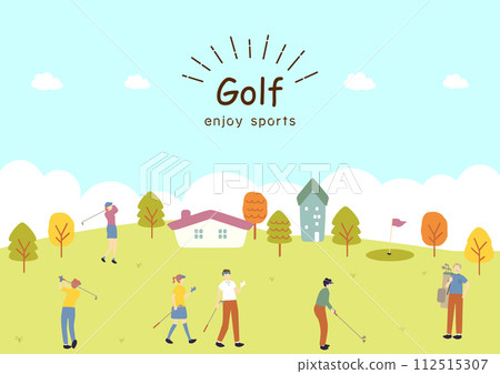 People who enjoy golf 112515307