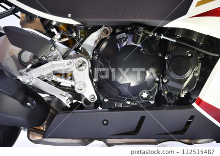 state-of-the-art large motorcycle 112515487