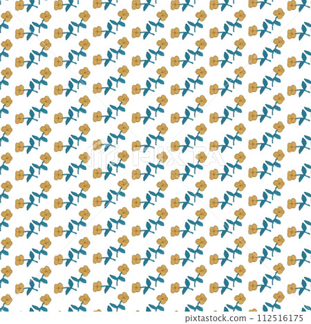 vector hand drawn colorful flowers seamless pattern vector hand drawn colorful flowers seamless pattern 112516175