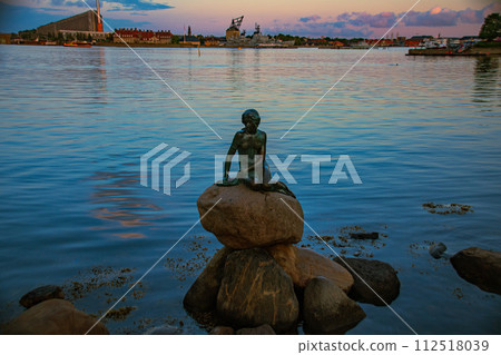 北歐丹麥首都哥本哈根美麗的自然城市景觀和風景 112518039