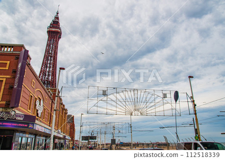 Scenery of the British port town of Blackpool Scenery of the British port town of Blackpool 112518339