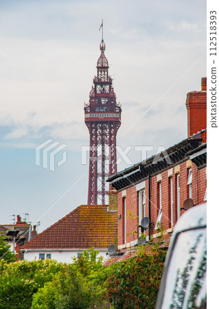 Scenery of the British port town of Blackpool Scenery of the British port town of Blackpool 112518393