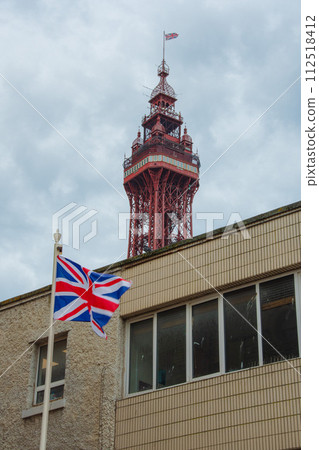 Scenery of the British port town of Blackpool Scenery of the British port town of Blackpool 112518412